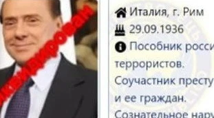 Berlusconi &quot;liquidato&quot;: lo sfregio in Ucraina, sospetti sui servizi di Kiev