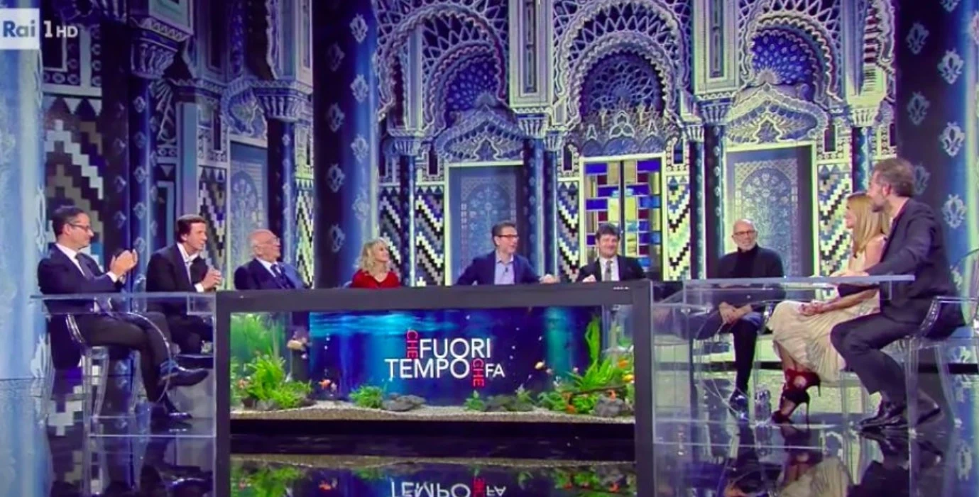 Fabio Fazio, record di share con Daniele Bossari e Filippa Lagerback