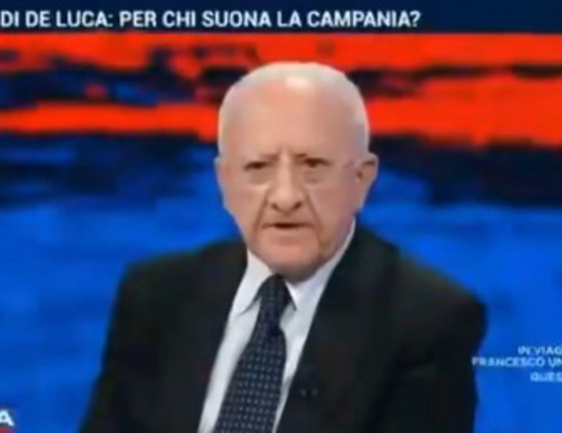In Onda, Vincenzo De Luca esalta Meloni e demolisce la sinistra: "Incomprensibili"