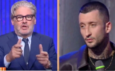 Dritto e rovescio, Del Debbio travolge il maranza: "Poi mi inc***o"