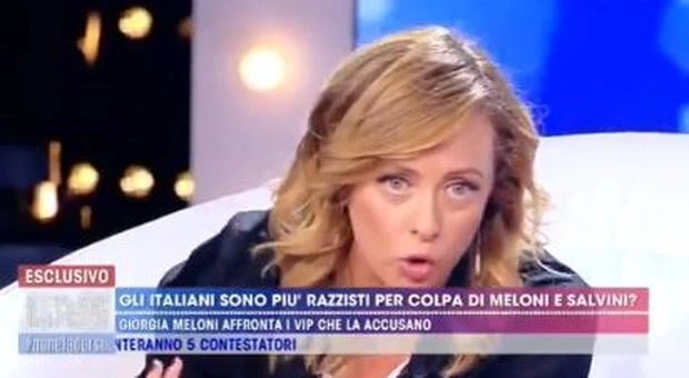 Giorgia Meloni a Live-Non è la D'Urso batte Matteo Salvini a Non è l'arena: le cifre dello share