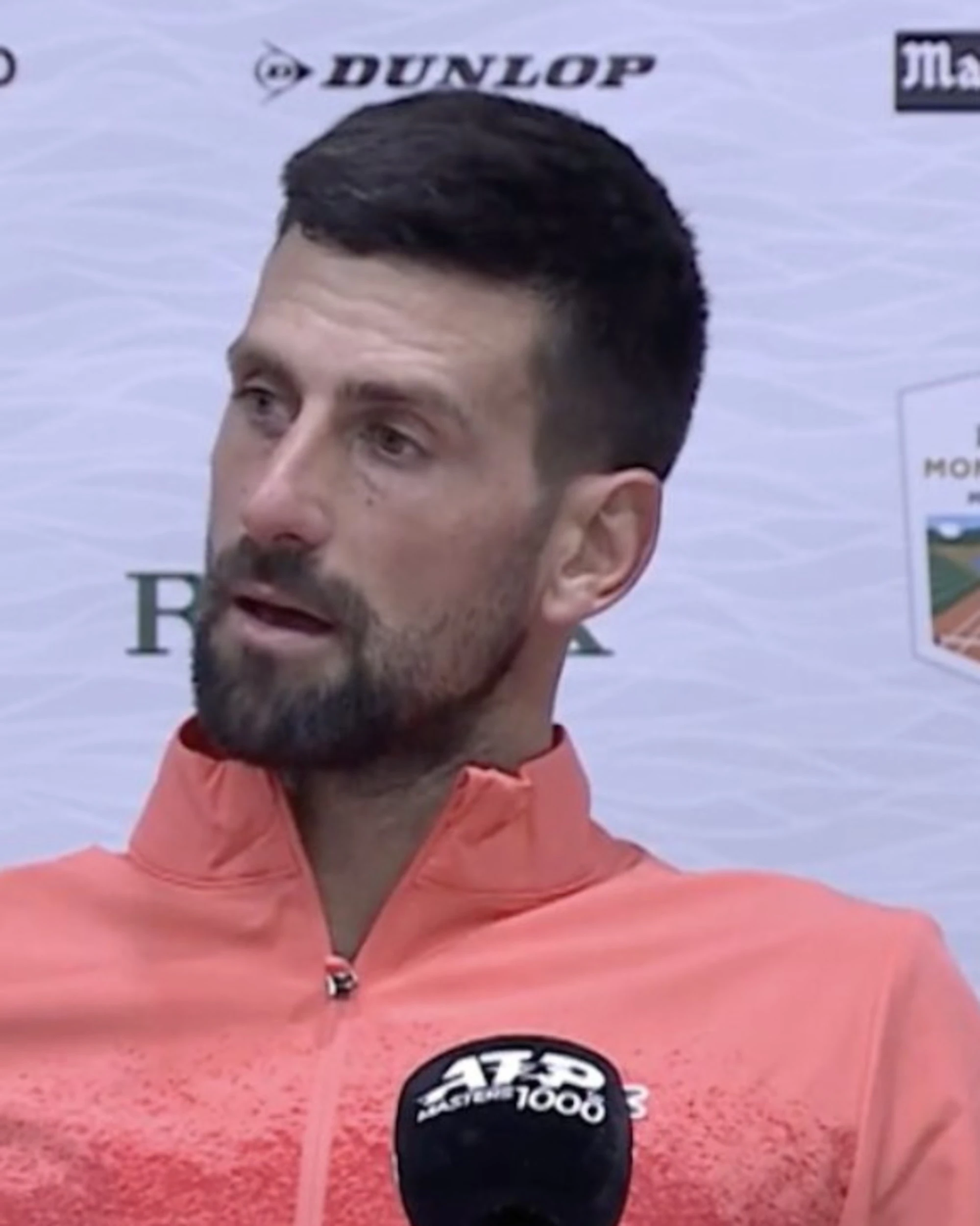 Novak Djokovic sbrocca: "Sensazione orribile". E se ne va dopo 90 secondi