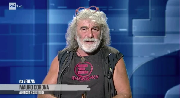Cartabianca, Mauro Corona: "Beppe Grillo vuole togliere il voto agli anziani, io toglierei a lui la parola"
