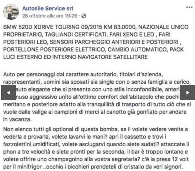 Lo spot scandaloso del concessionario: come puoi fare all'amore con la tua impiegata in auto
