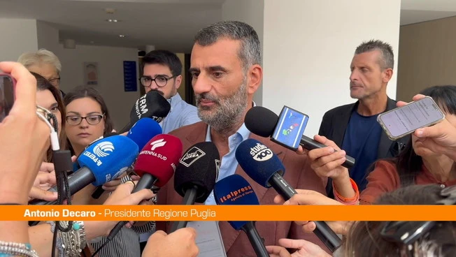Decaro "Fiera Levante segna ripresa attività, spero arrivi qualcuno del governo"