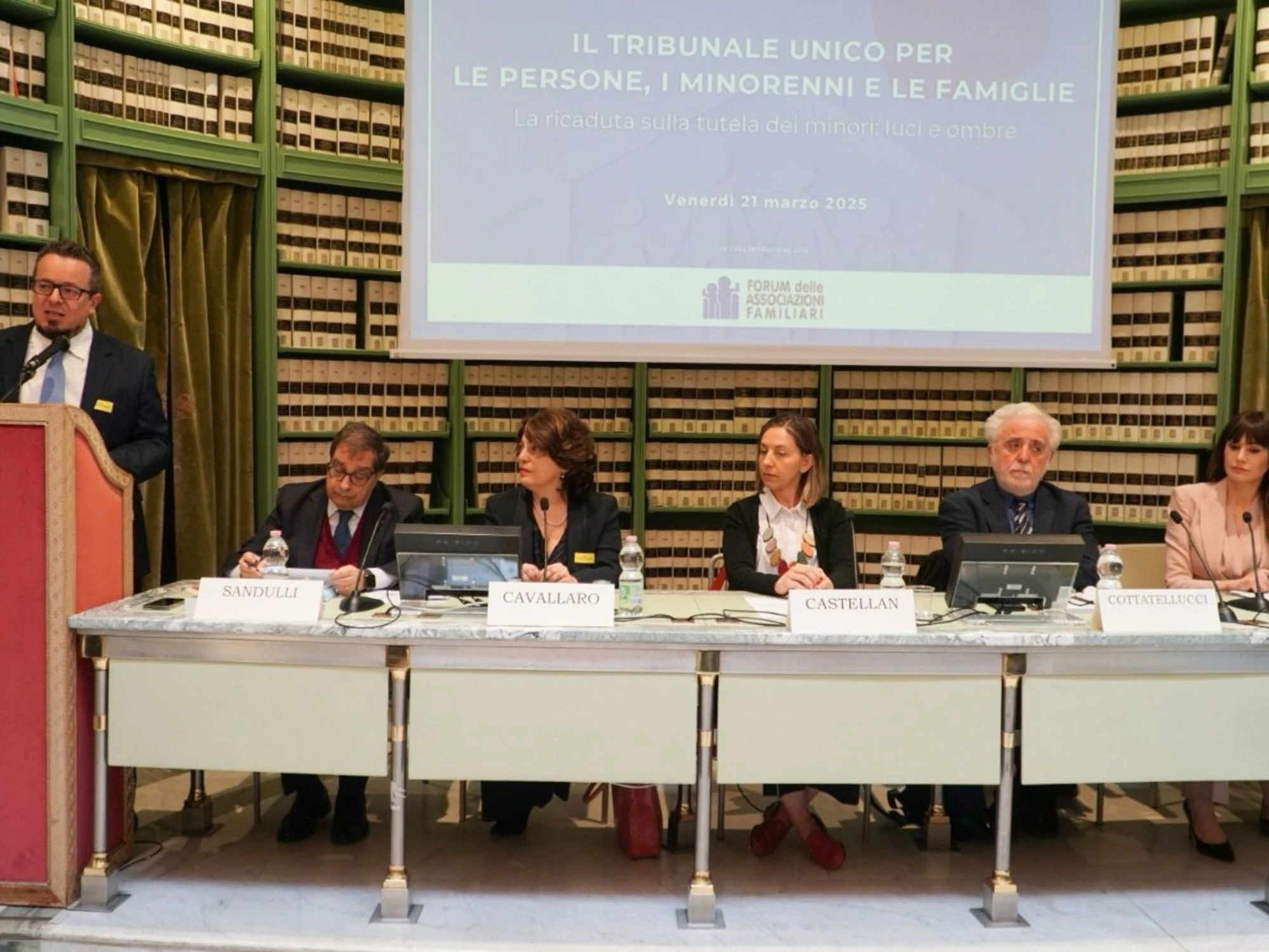 Riforma Cartabia e Tribunale Unico: al Senato confronto tra politici e giuristi organizzato dal Forum delle Associazioni Familiari