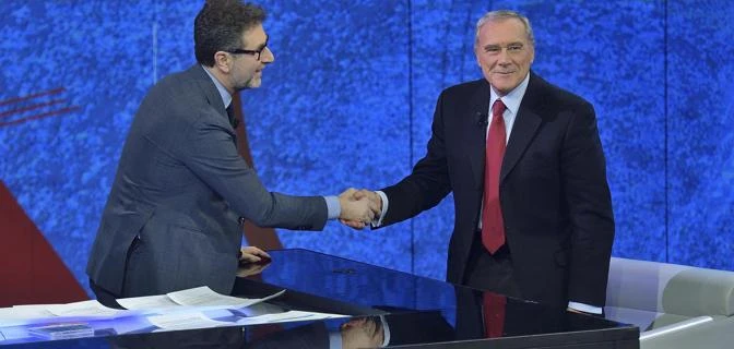 Fabio Fazio, Michele Anzaldi lo denuncia all'Agcom: "Con Grasso ha perso mezzo milione di telespettatori"