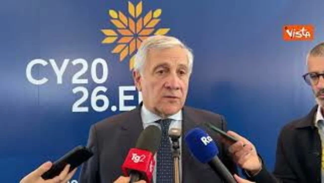 Tajani a vertice ministri Esteri Ue a Cipro: Ho insistito sul sanzionare Ben Gvir, suoi atti indegni