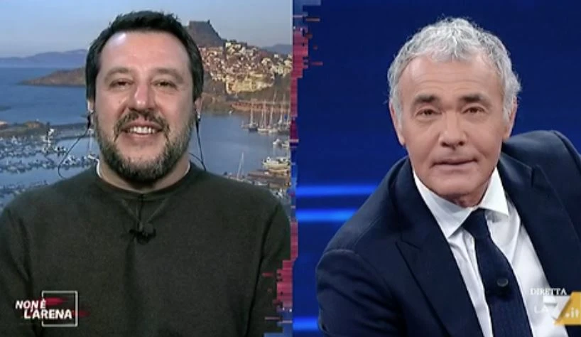Non è l'arena, Matteo Salvini a Massimo Giletti: "Con l'autonomia nessuno avrà più scuse"