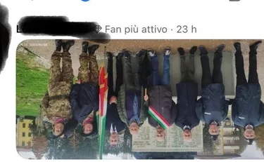 FdI denuncia: "Atto di odio e disprezzo". Nella foto l'ultimo orrore rosso