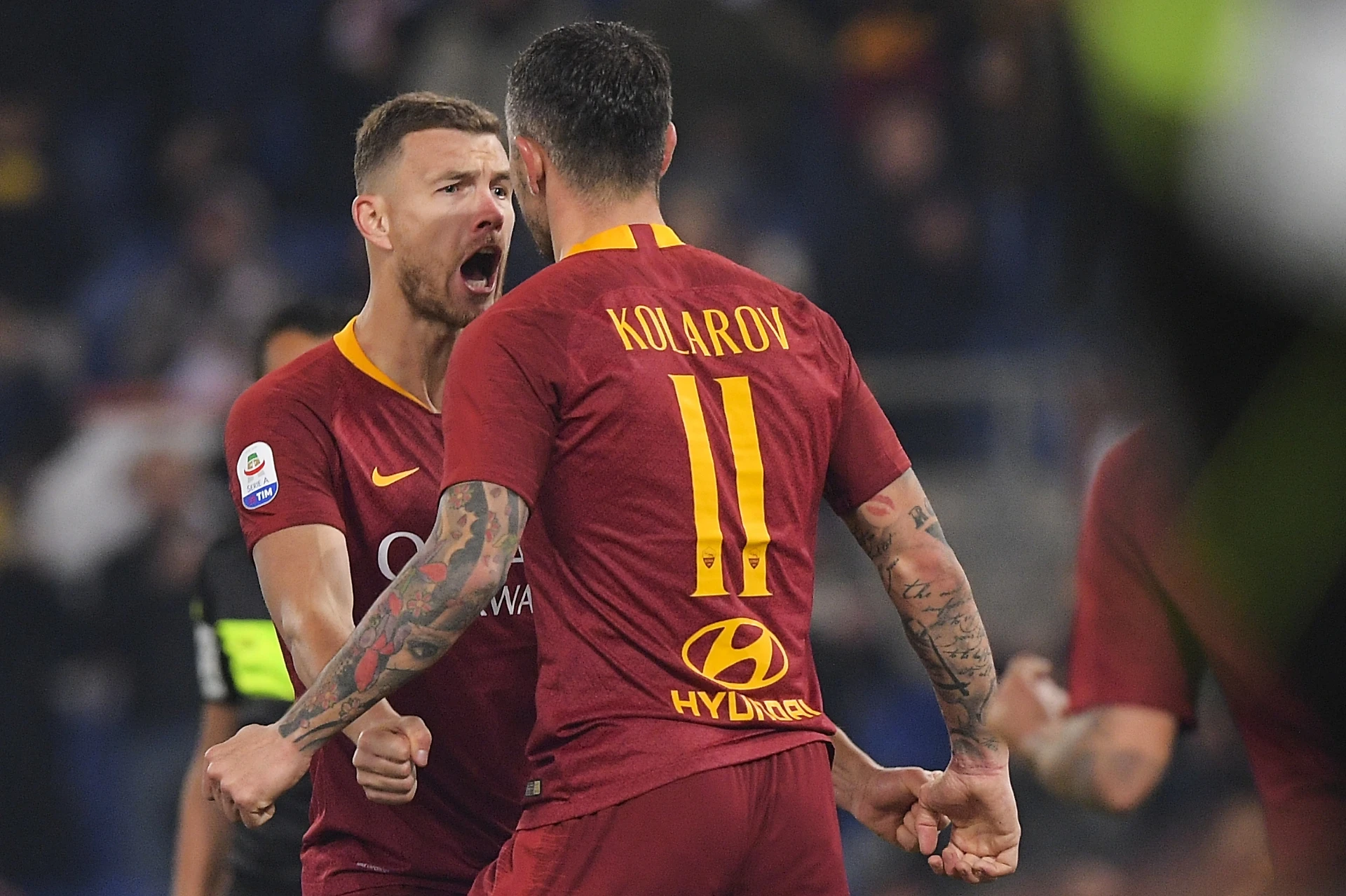 Serie A, la Roma si mette sulla scia Champions: Bologna piegato 2-1, decidono Kolarov e Fazio