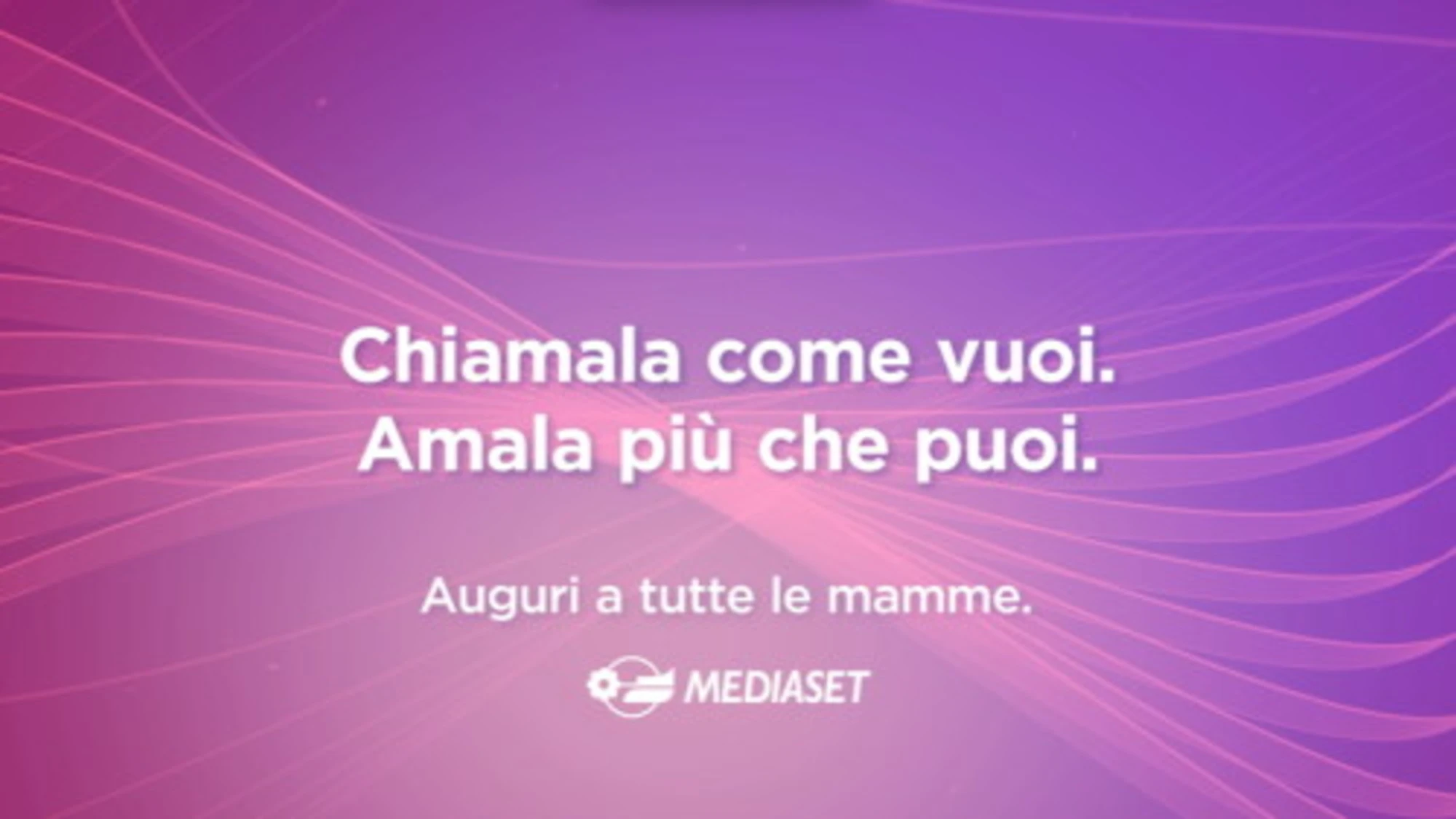 Mediaset, l'omaggio per la festa della mamma