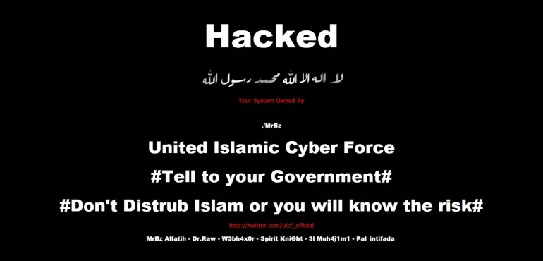 Hacker islamici attaccano il sito di Federicasalinghe: "Dite al vostro Governo di lasciare in pace il Califfato o ...