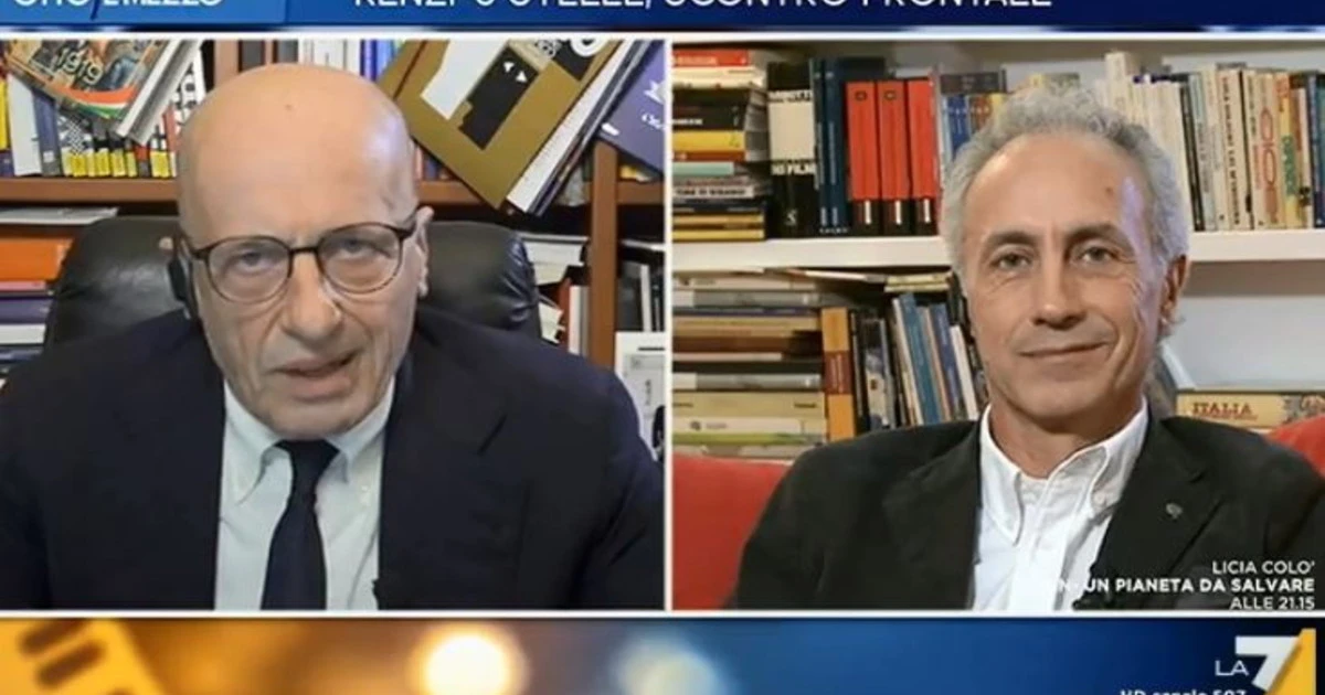 &nbsp;Alessandro Sallusti e Marco Travaglio