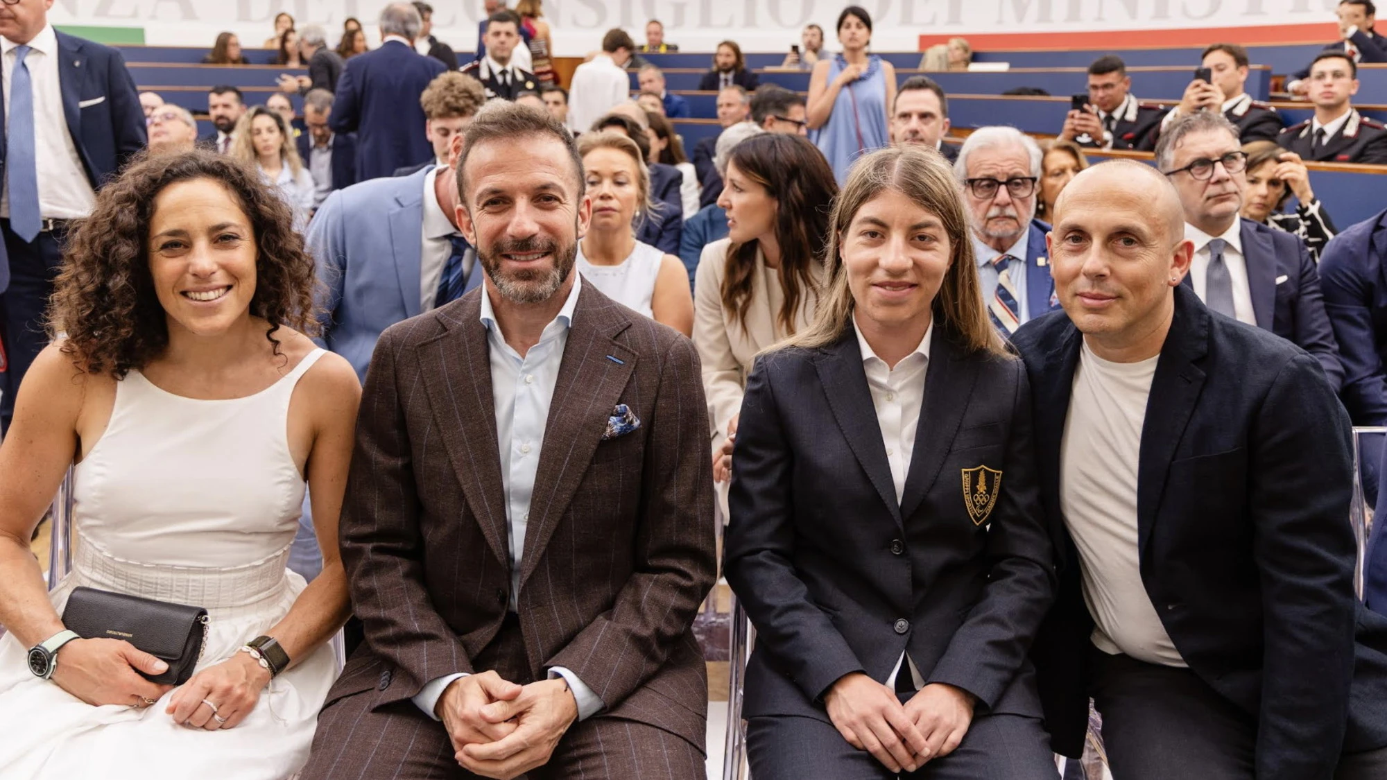 CONSEGNATI I PREMI DE SANCTIS 2026 NELLA SALA POLIFUNZIONALE DELLA PRESIDENZA DEL CONSIGLIO, TRA SPORT, RISPETTO E LEGALITÀ