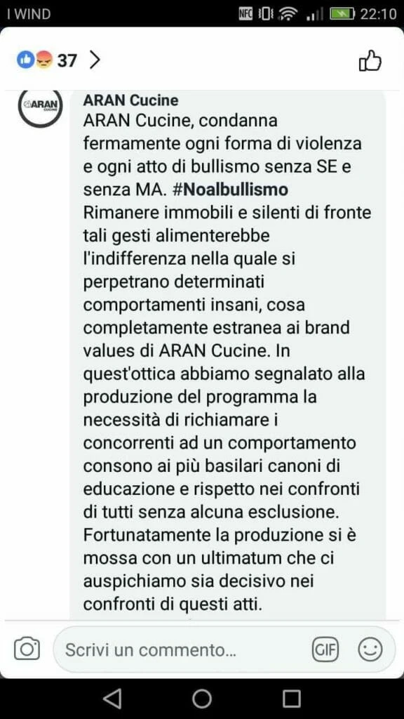 Grande Fratello, lo sponsor contro il programma: "Non si può tacere davanti a quella roba", caos a Mediaset
