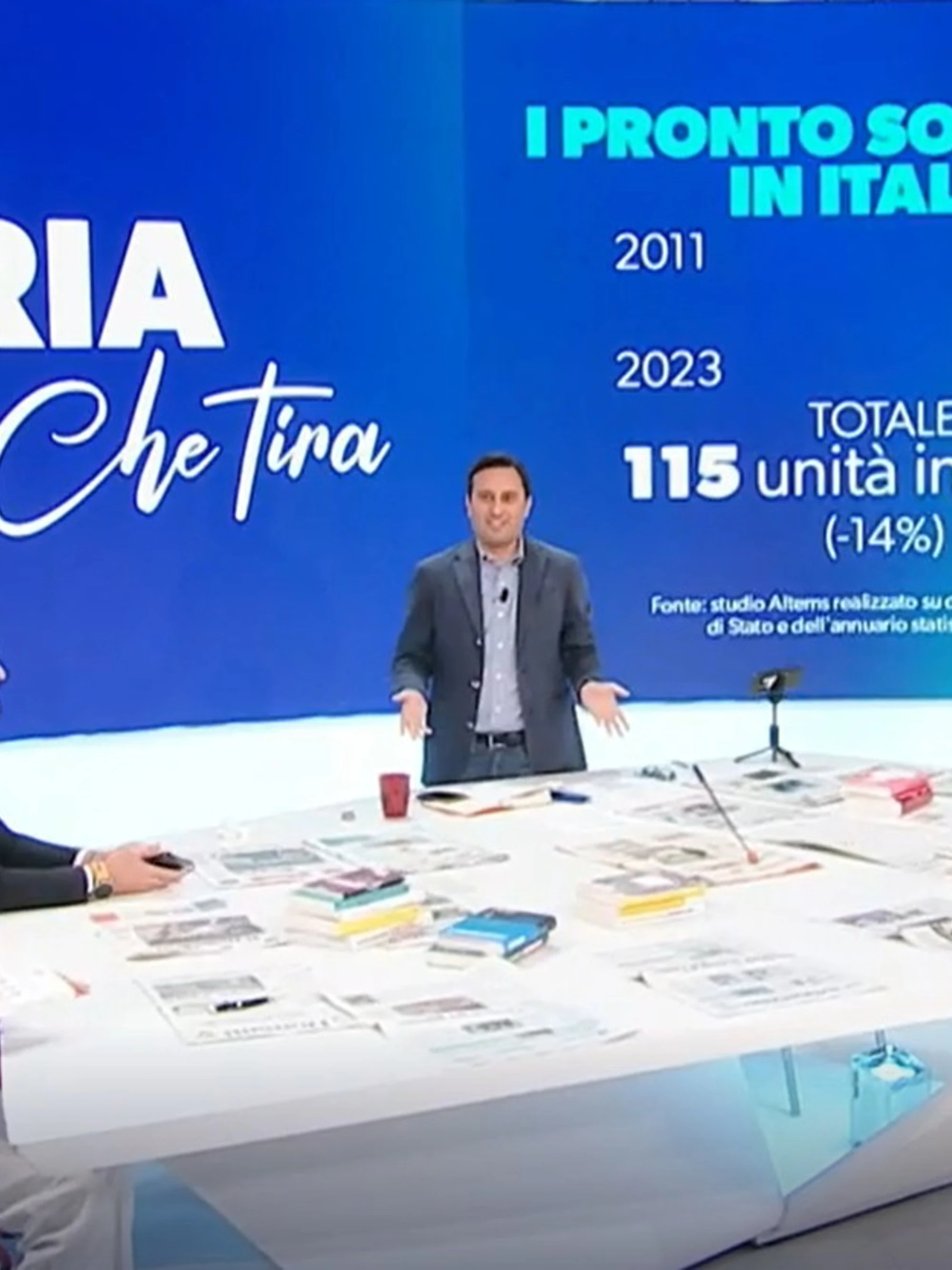 L'aria che tira, gelo in studio da Parenzo: "Ma dai, Cairo ha un pozzo di soldi"