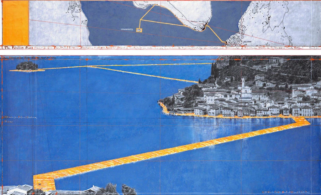 Nel circo dell&apos;arte Christo vi fa camminare sulle acque