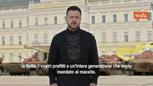 Zelensky a Putin: Volevate prendervi l'Ucraina, avete perso le raffinerie