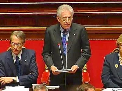 Conti pubblici, Monti: "Uscita da procedura deficit probabile ad aprile"
