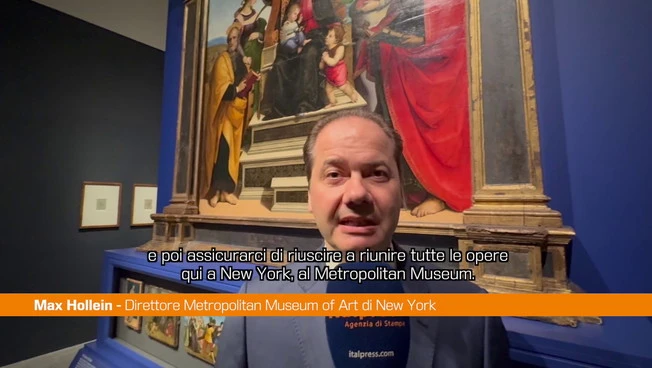 Raffaello al Metropolitan di New York, Hollein “Mostra è occasione unica"