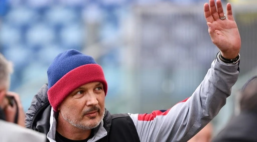 Sinisa Mihajlovic, un leone: torna in campo ad allenarsi da solo