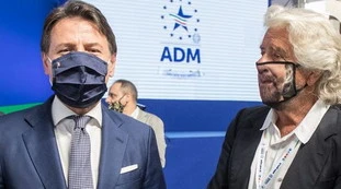 Giuseppe Conte e Beppe Grillo beccati insieme al ristorante: è davvero tregua nel M5s?