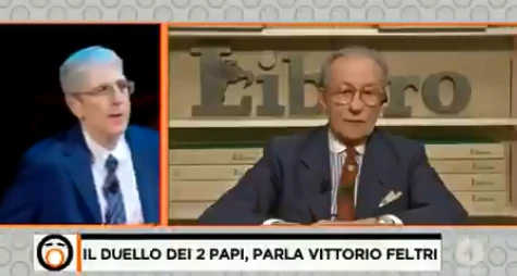 Vittorio Feltri a Fuori dal coro: "I preti sposati? Poverini, come fanno a cacciare di casa la moglie?"