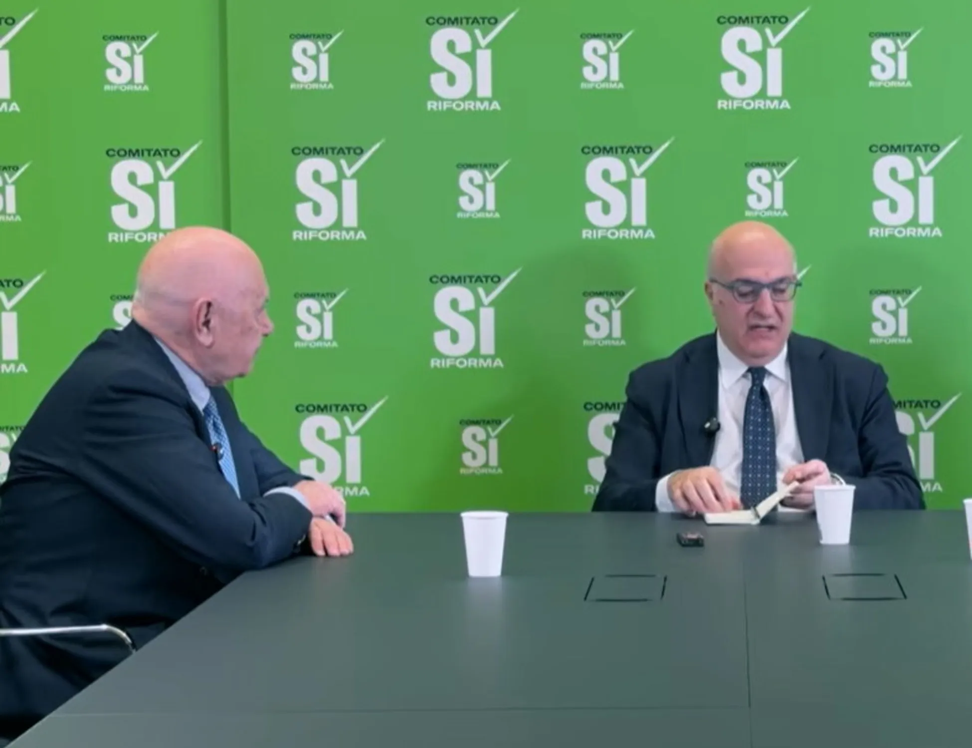 Leggi l'articolo: "Sì per cambiare la giustizia": Sechi intervista Nordio e Zanon