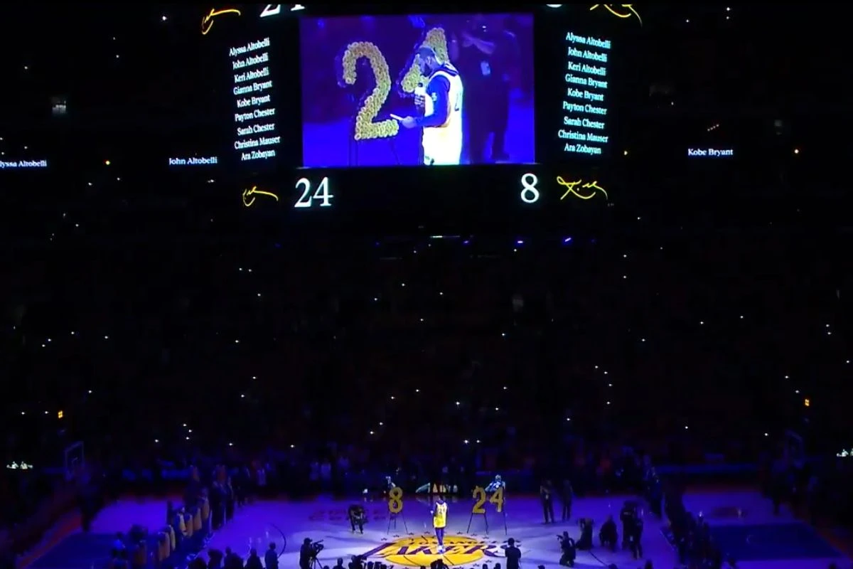 Lacrime e commozione, allo Staples Center l'ultimo saluto a Bryant