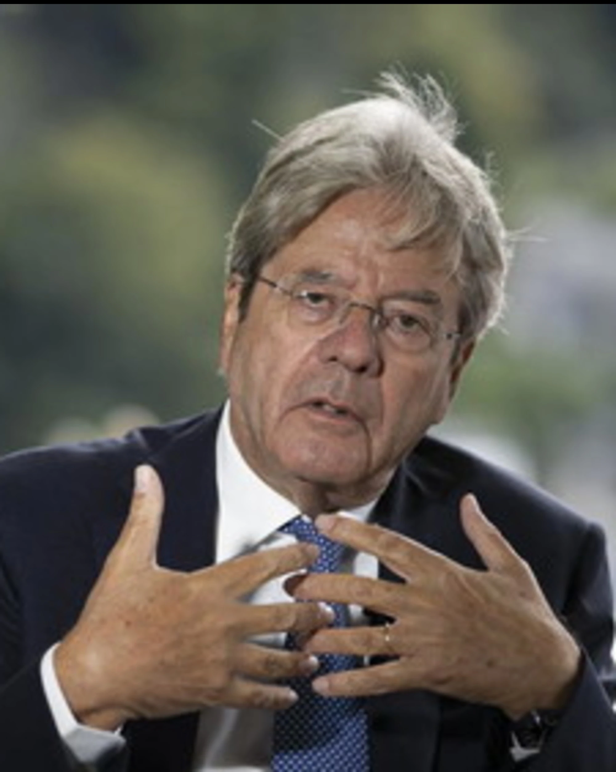 Paolo Gentiloni e la fine dell'utopia verde