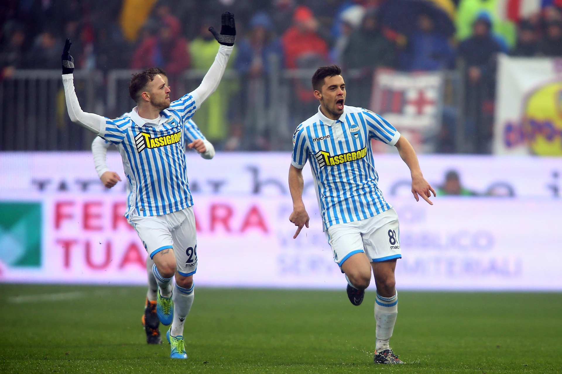 La Spal batte il Bologna (in dieci) nell'anticipo della 27esima giornata