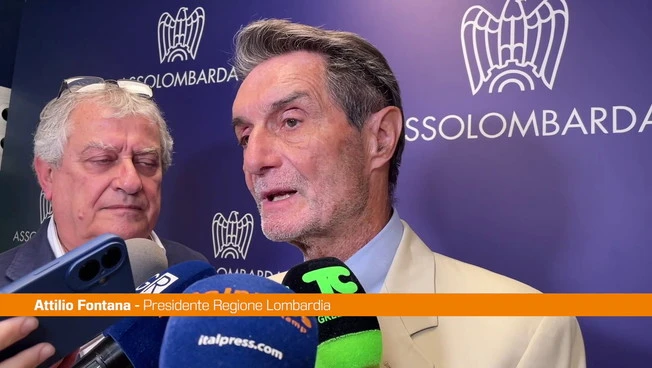 Lombardia, Fontana "Regione pronta per crisi idrica ed emergenza caldo"
