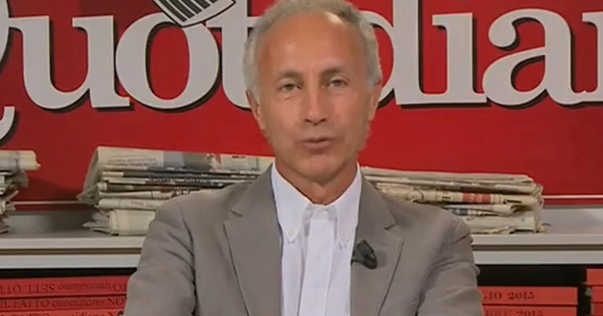 Otto e Mezzo, a Marco Travaglio i bimbi in ginocchio non bastano: "Scuola? Apocalisse rinviata", il plauso a Conte e Azzolina