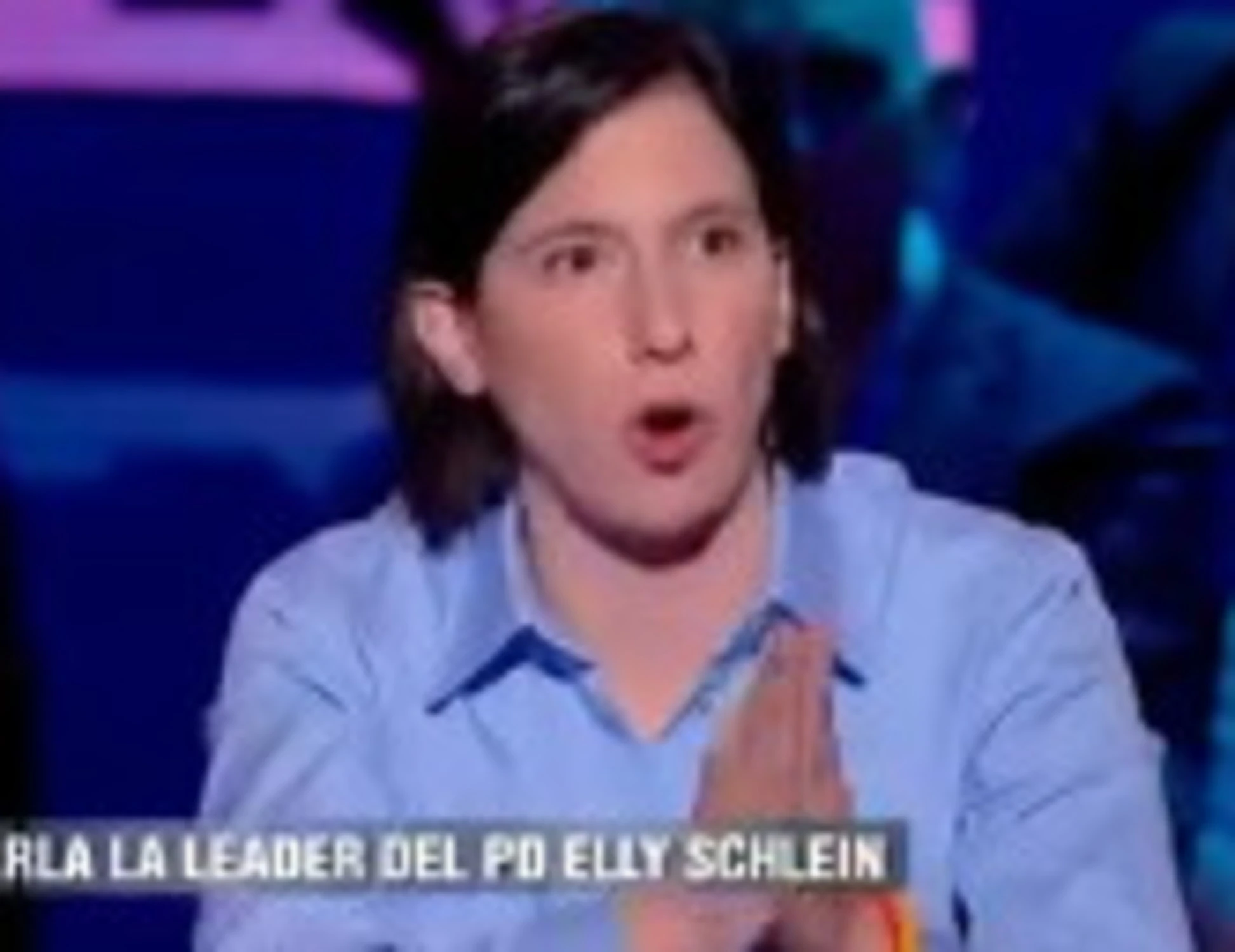 Realpolitik, mostrano a Schlein questo sondaggio? Lei va nel panico