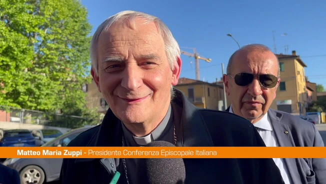 Zuppi "Dallo sport messaggio di unità. Ascoltare appelli del Papa per la pace"