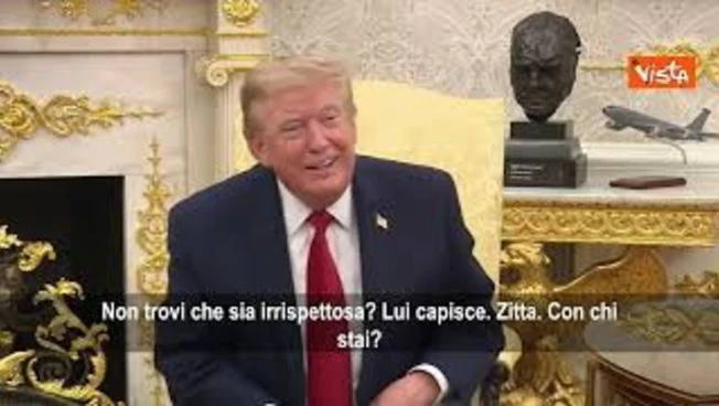 Trump attacca giornalista della Cnn: Stai zitta diffondi fake news