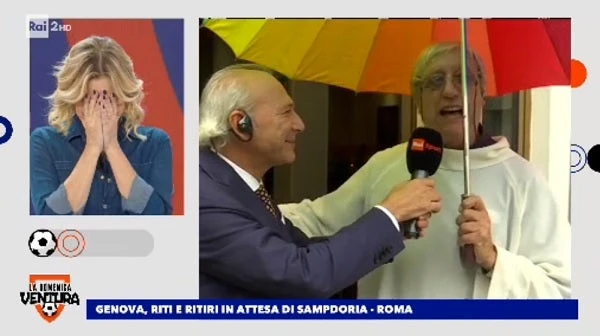 La Domenica Ventura, il prete sgrida Simona in diretta: gelo in studio