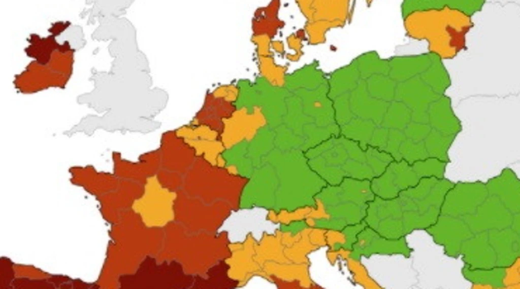 Variante Delta, stangata europea: ecco le cinque regioni italiane che passano in zona rossa