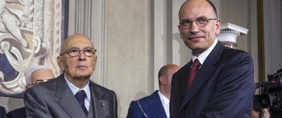 La squadra di governo che ha giurato al Colle