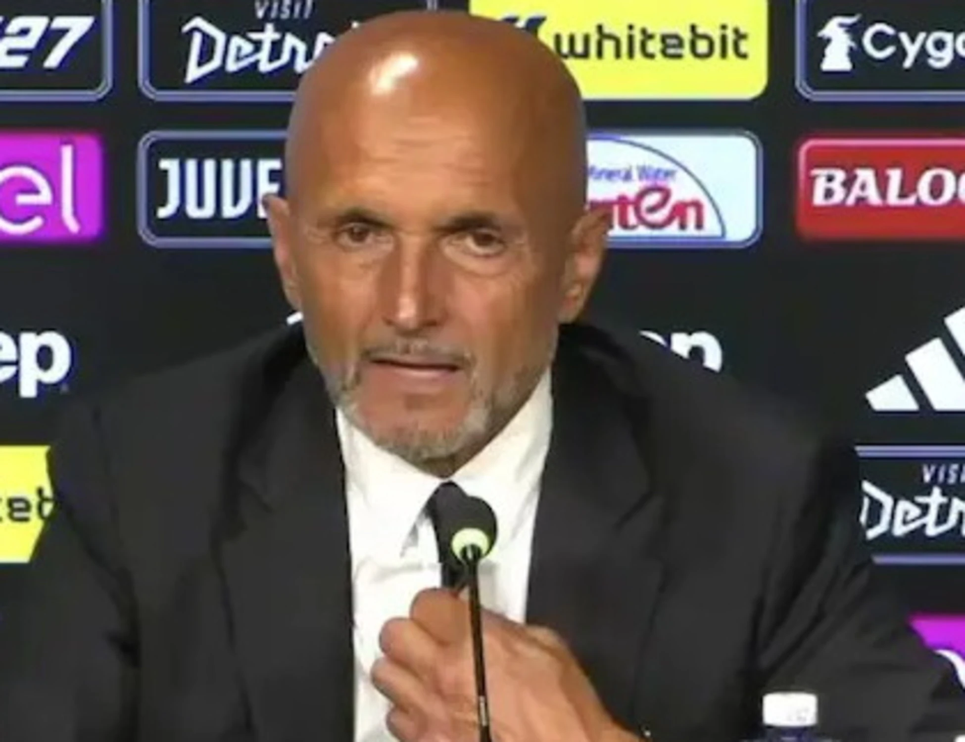 Juventus, Spalletti sbotta coi giornalisti: "A voi non piace quasi mai"