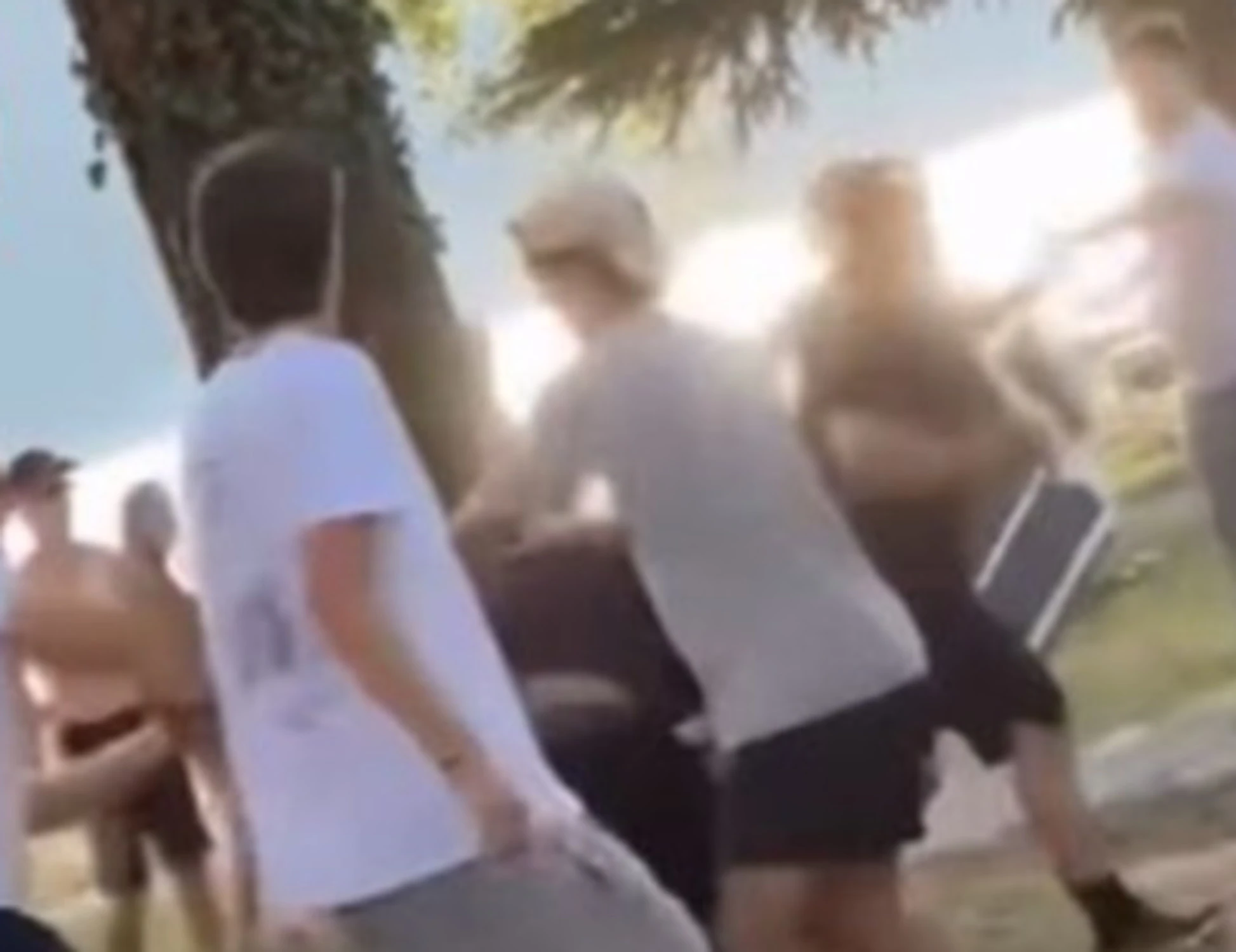 Rissa al Lido di Mandello: calci, pugni e sdraio volanti. Ecco il video: "Un minuto di delirio"