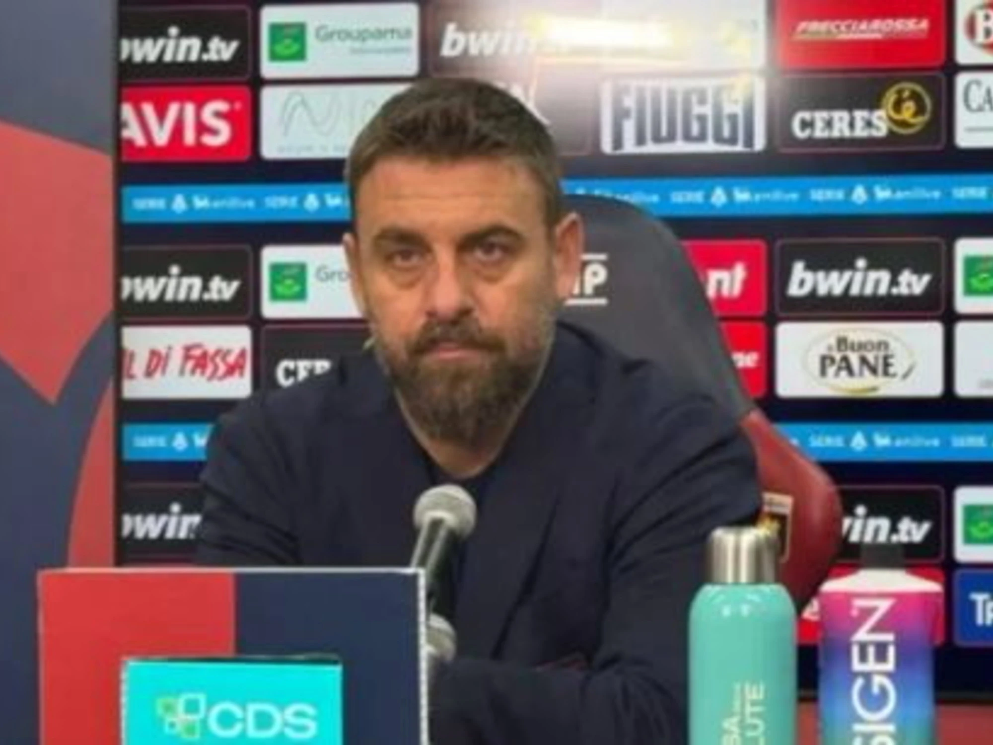 Genoa-Inter, De Rossi sbrocca: "Sono il veleno! Non me ne parlate più"