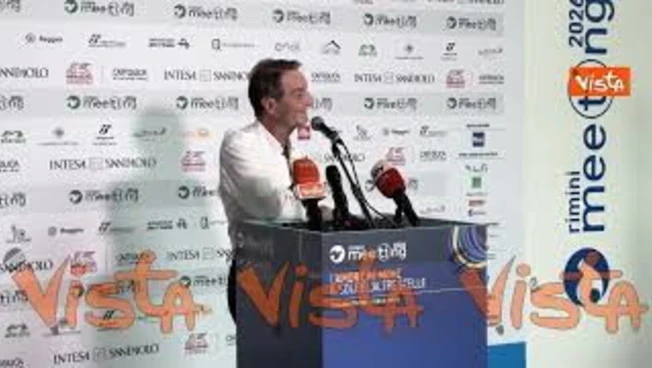 Fontana (Lombardia) al Meeting di Rimini: Salvini è qui, lo incontrerò con grande piacere