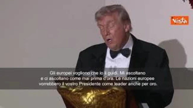 Trump: Gli europei vogliono che io li guidi