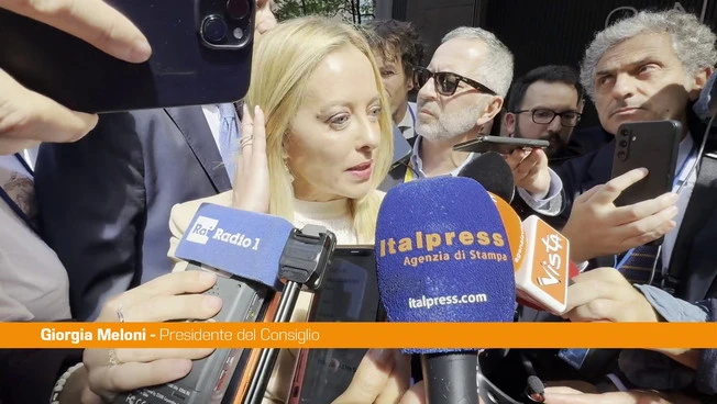 Meloni "Riconoscimento Palestina con rilascio ostaggi e senza Hamas"