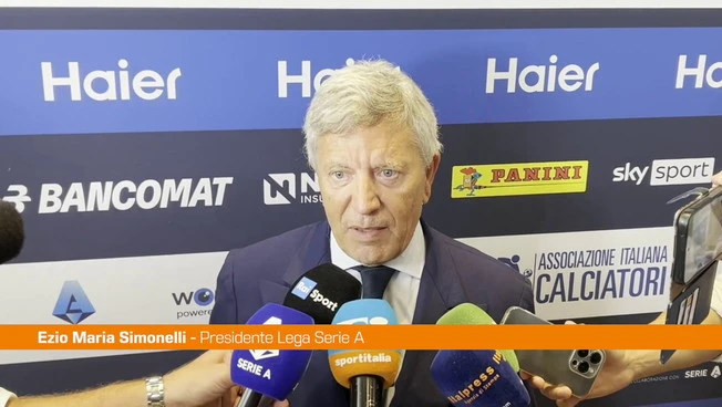 Simonelli "Ritiro supporto a Infantino da Figc? Avrei preso più tempo"