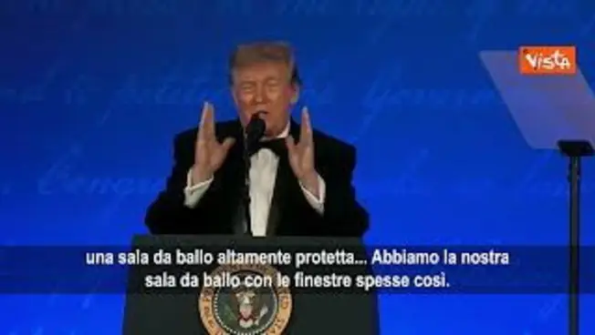Leggi l'articolo: Trump sulla nuova sala da ballo della Casa Bianca: I vetri blindati resistono anche agli AK-47