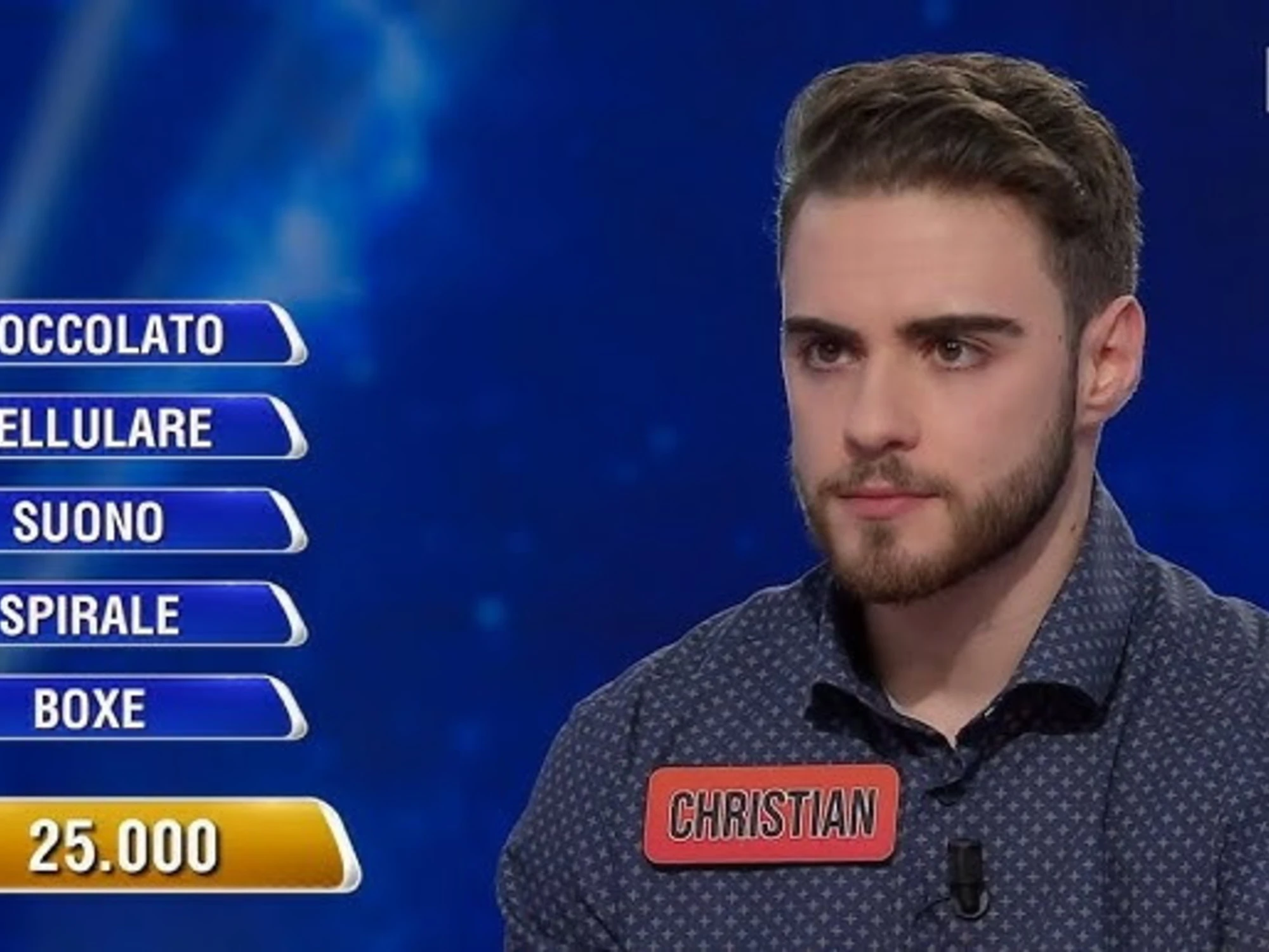 L&apos;Eredità, il disastro di Christian: &quot;Conchiglia nell&apos;orecchio&quot;
