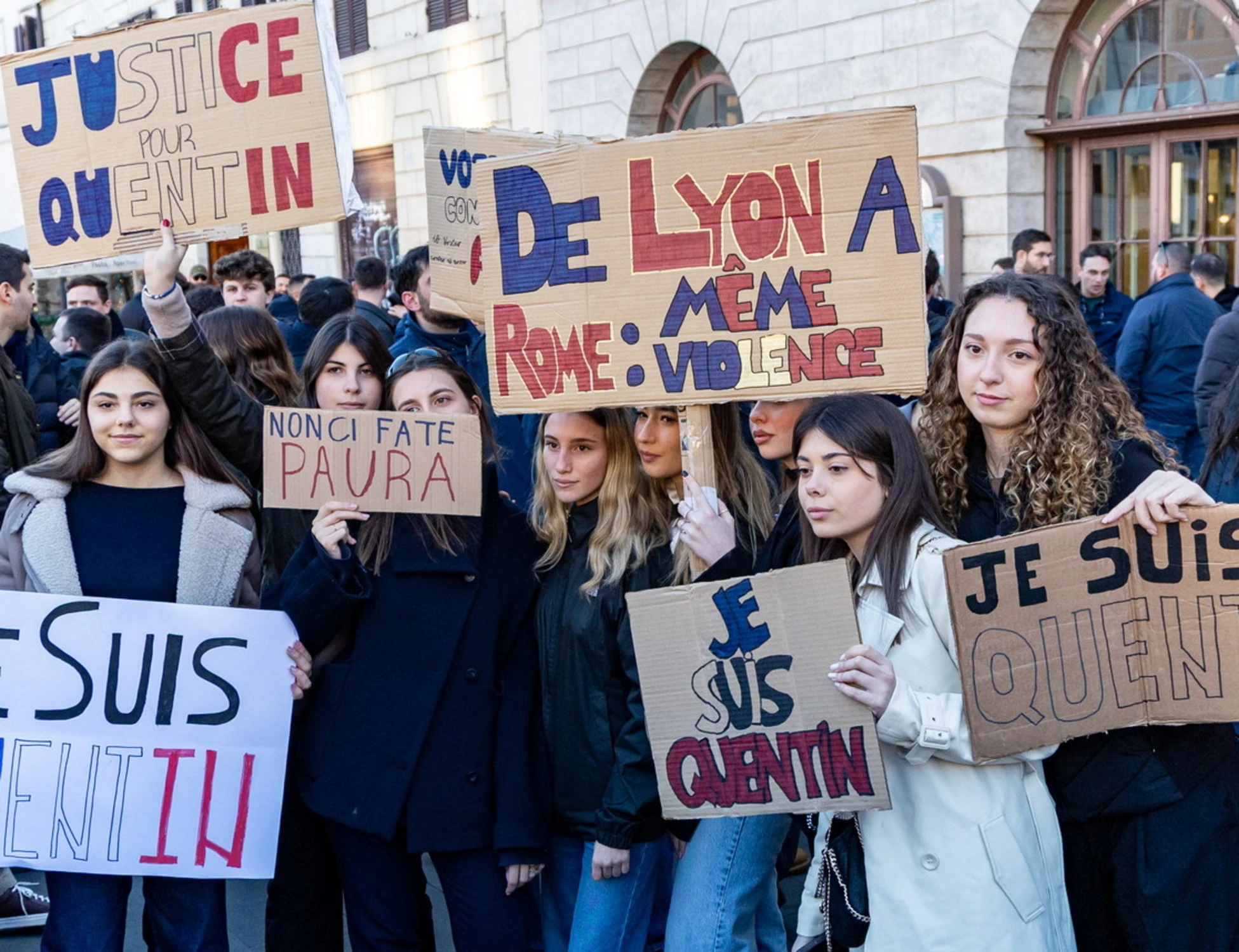 Se il corteo è di destra viene bollato come nazi